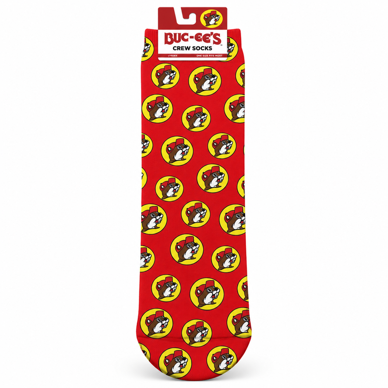 Buc-ee's Red Logo's Socks