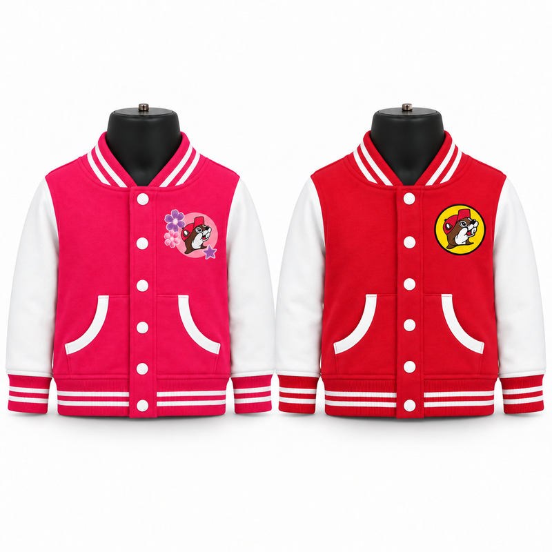 Buc-ee's Toddler Varsity Jacket