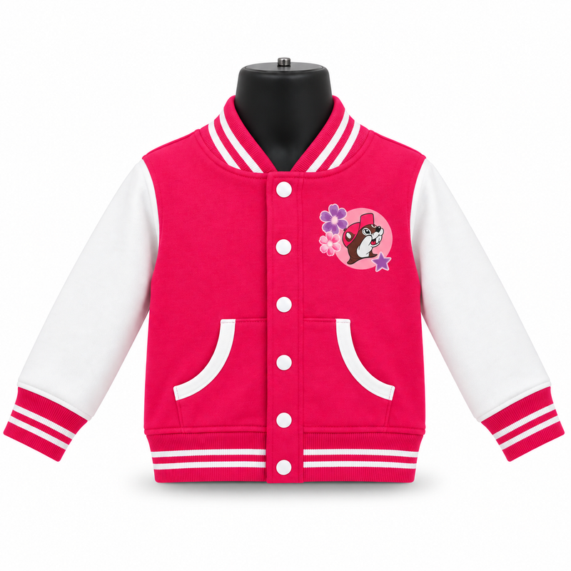 Buc-ee's Toddler Varsity Jacket