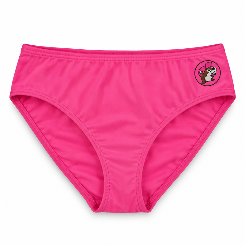 Buc-ee's Women's Pink Logo Swim wear