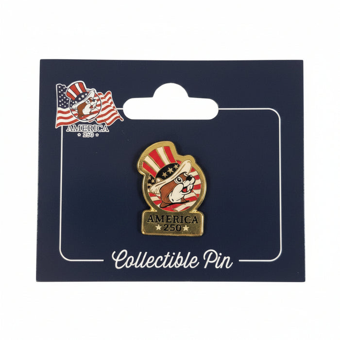 Buc-ee's 4th of July America 250 Collectible Pin classic view