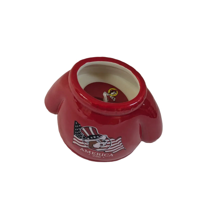 Buc-ee's America 250 Red Sweater Apple Pie Scented Candle