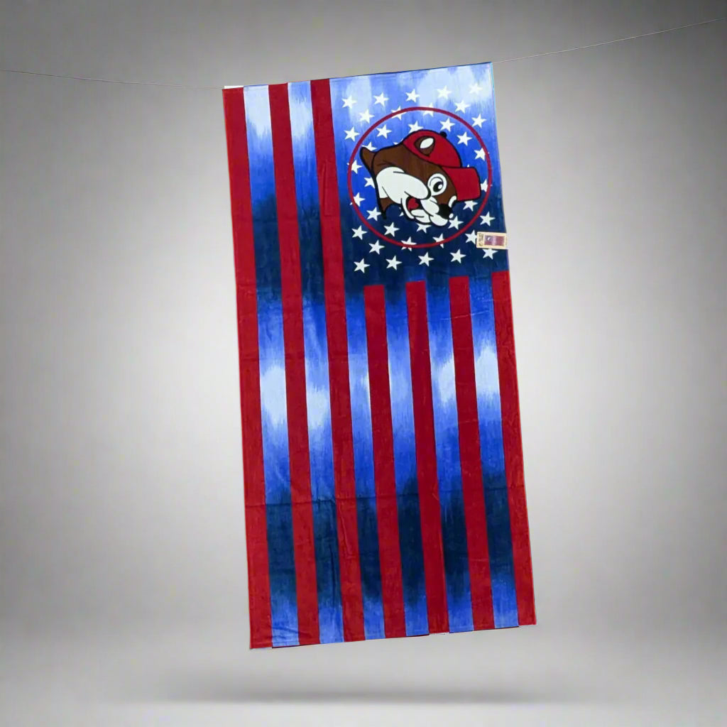 Buc-ee's American Flag Towel