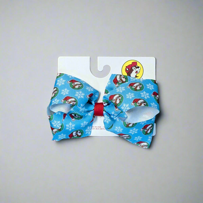 Buc-ee's Small Snowflake Christmas Bow