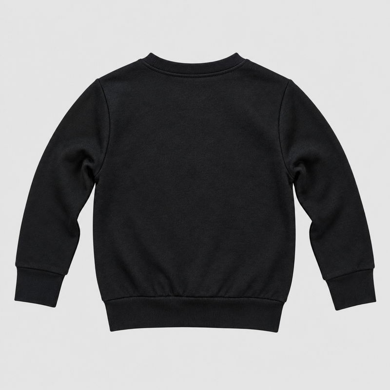 Buc-ee's Black Hot Rod Fleece Crew