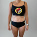 Buc-ee's Black Logo Swim Set Body Pic