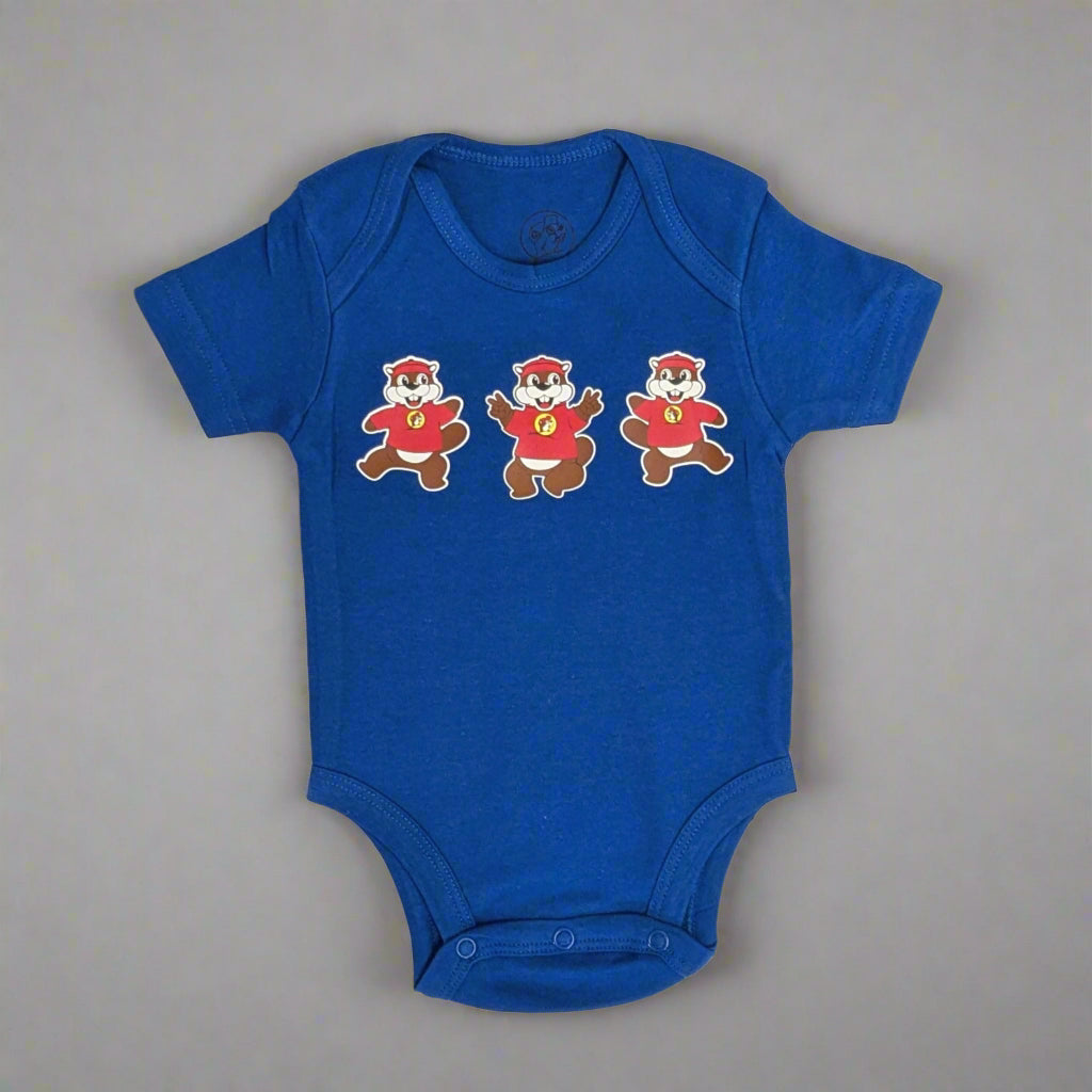 Texas Boots Onesie - Blue main image 1