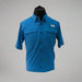 Buc-ee's Blue Checked Fishing Performance Shirt