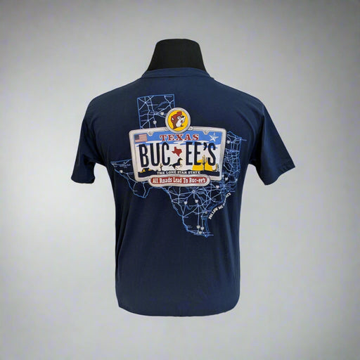 Buc-ee's Blue Texas License Shirt