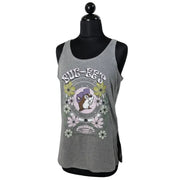 Buc-ee’s Boho “Born To Roam” tank top with relaxed fit and graphic design