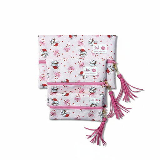 Buc-ee's Candy Cane Makeup Junkie Bags