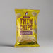 Buc-ee’s Classic Thin Chips Original Flavor bag in bright yellow packaging with Buc-ee’s beaver logo.