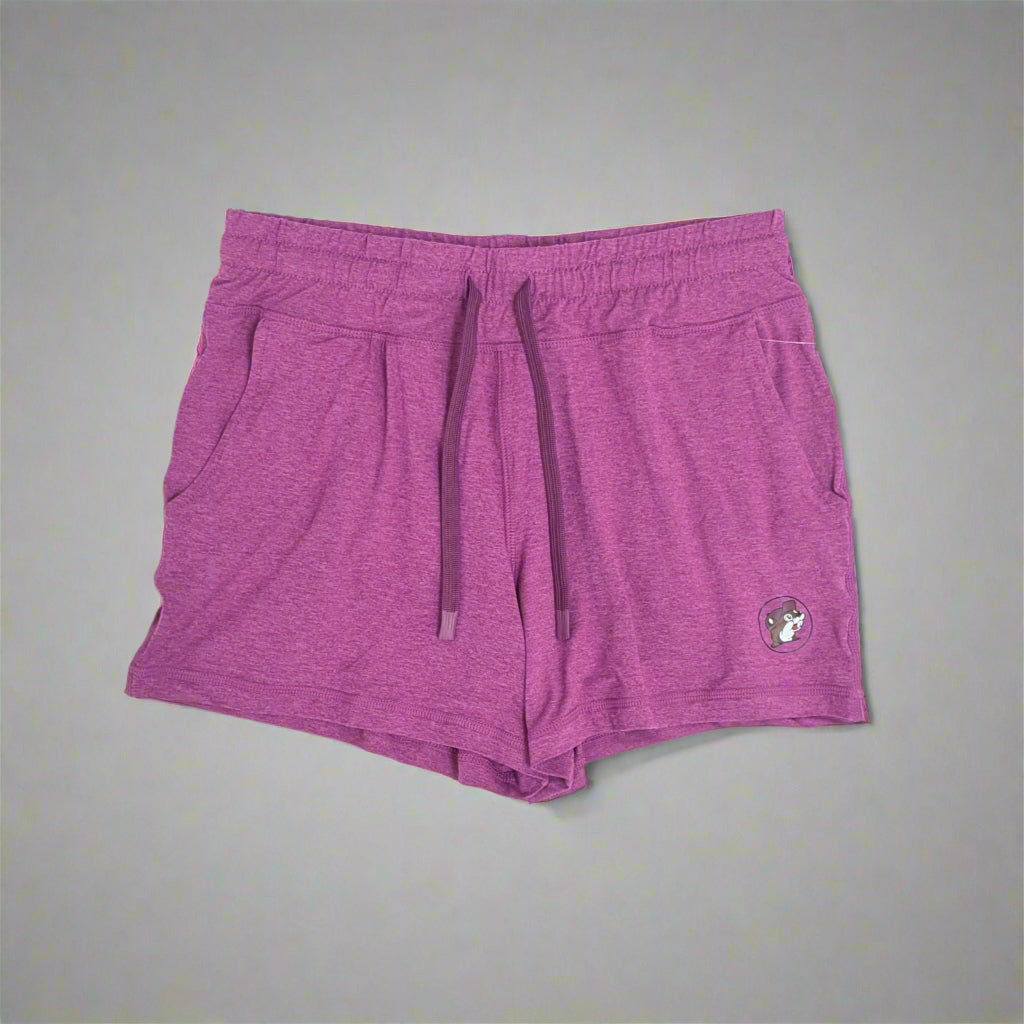 Buc-ee's Cloud Knit Shorts Purple 