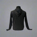 Buc-ee's Cloud Soft Hoodie is a long sleeve black thin soft hoodie with a Buc-ee's logo in the top right corner. 