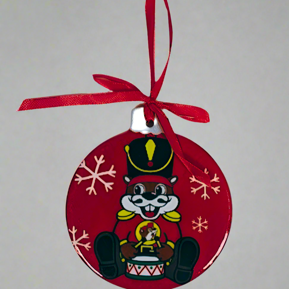 Buc-ee's Christmas Flat Ceramic Ornaments