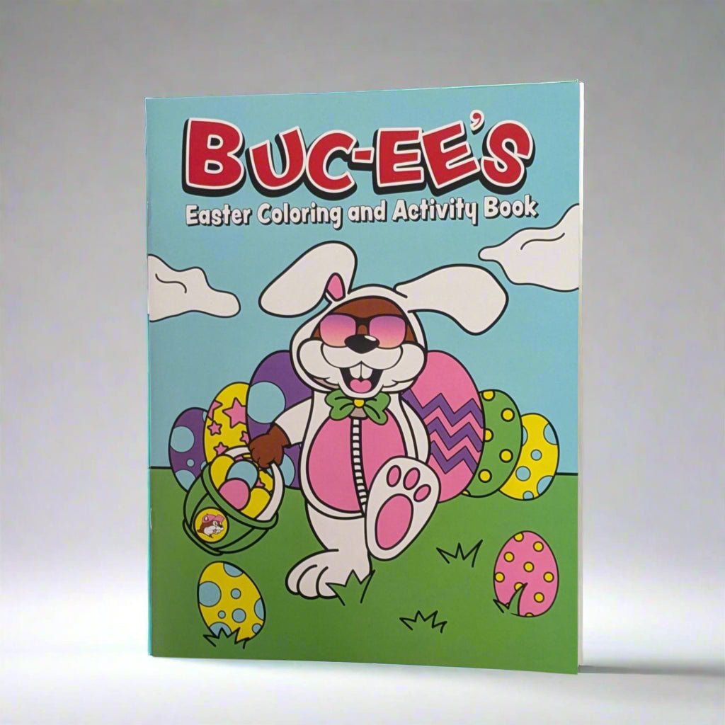 Buc-ee's Easter Activity Book for kids.