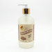 Front view of an 8 oz bottle of Buc-ee's Glazed Pecans Hand Soap. The liquid soap is contained in a frosted bottle with a vintage-style label, a white pump, and a metallic gold collar, set against a plain white background.