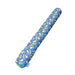 A bright and vibrant green Buc-ee's premium pool noodle lying diagonally on a white surface. The quick-drying mesh cover features an all-over repeating print of the circular Buc-ee's beaver mascot logo.