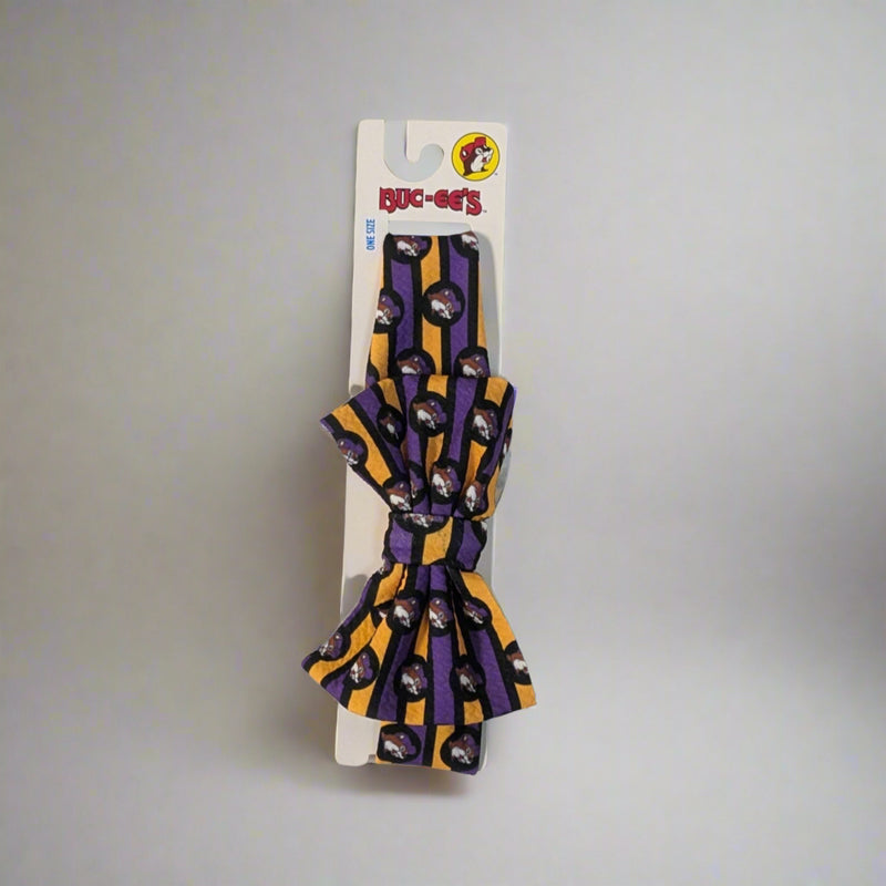 Buc-ee's Halloween Striped Headband