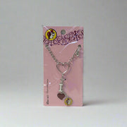 Buc-ee's Heart Charm Necklace