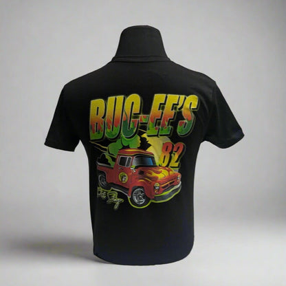 Buc-ee's Hot Rod Truck Shirt Back