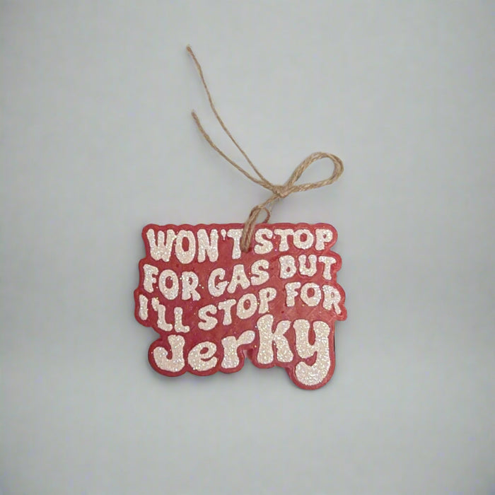 Buc-ee's "I'll Stop For Jerkey" Air Freshener