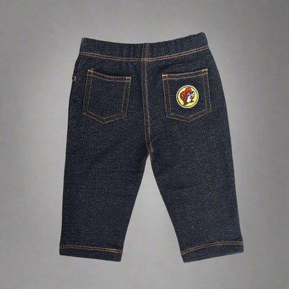 Buc-ee's Jeans for kids. With a Buc-ee's logo on the back pocket. 