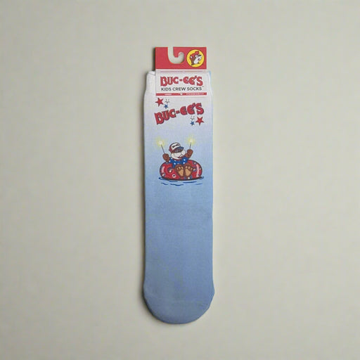 Buc-ee's Kids 4th of July Crew Socks
