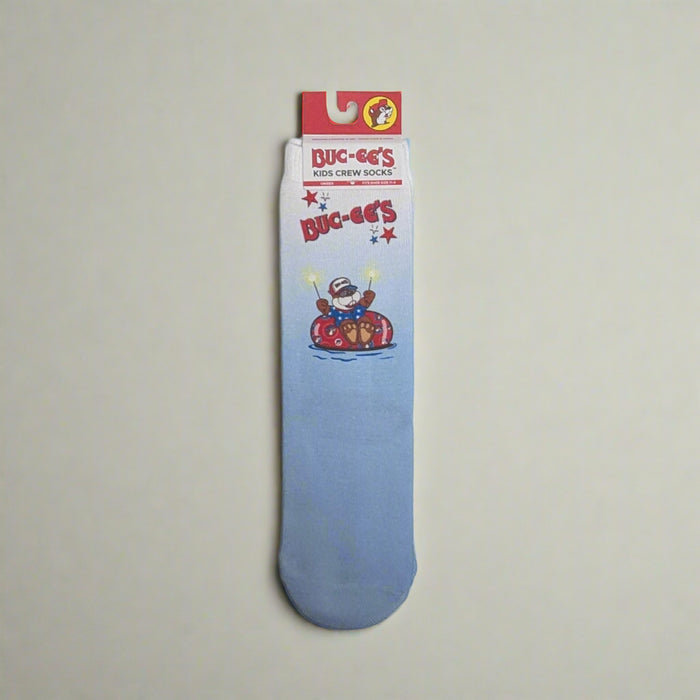 Buc-ee's Kids 4th of July Crew Socks