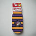 Buc-ee's Kids Striped Halloween Socks