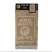 Buc-ee’s Beaver Nuggets kitchen towel in tan and white, featuring a large Beaver Nuggets snack bag design with the Buc-ee’s beaver logo and product branding. The 20" x 28" absorbent kitchen towel is displayed folded with its retail hanger and packaging attached against a white background.