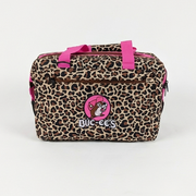 Buc-ee's Leopard 24 Can Cooler front view