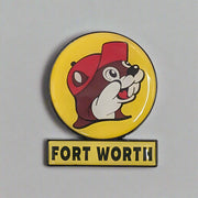 Buc-ee's Lollipop Sign Magnet Fort Worth