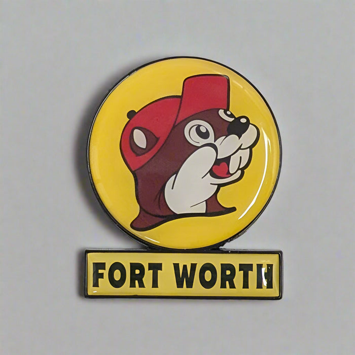 Buc-ee's Lollipop Sign Magnet Fort Worth