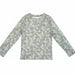Buc-ee's Long Sleeve Perfomance AOP Camo front view classic white background.