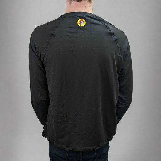 Buc-ee's Long Sleeve Swim Shirt Black