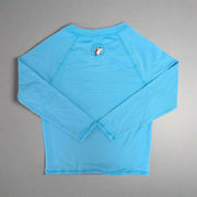 Buc-ee's Long Sleeve Swim Shirt Blue