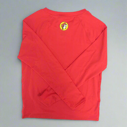 Buc-ee's Long Sleeve Swim Shirt Red