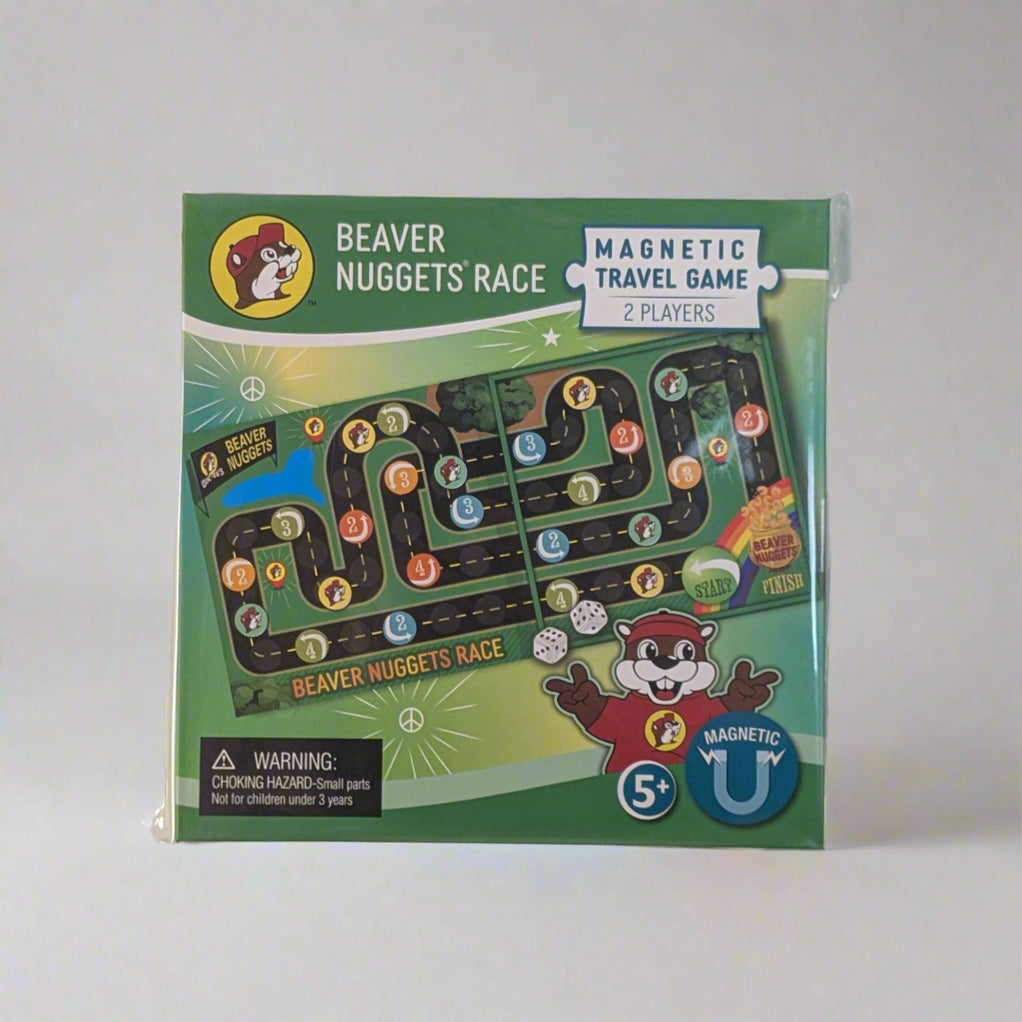 Buc-ee's Magnetic Travel Game - Beaver Nugget Race | Available Here ...