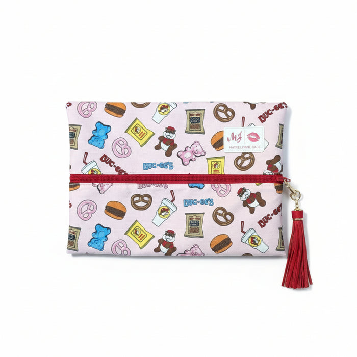 Buc-ee's Medium Snacks Makeup Junkie Bag