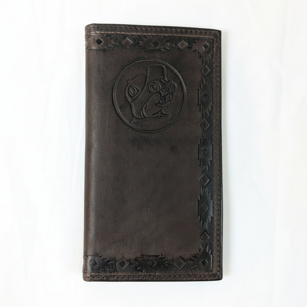 Buc-ee's Men's Genuine Leather Aztec Wallet | Order Here | Fast ...