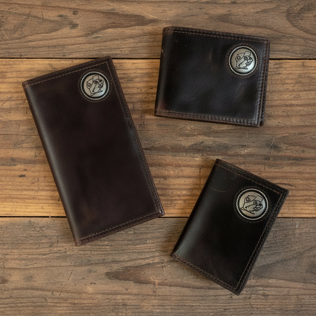 小物 HTC CONCHO TYPE 1 LONG WALLET Buc-ee's Men's Genuine Leather Concho Wallet | Available Now