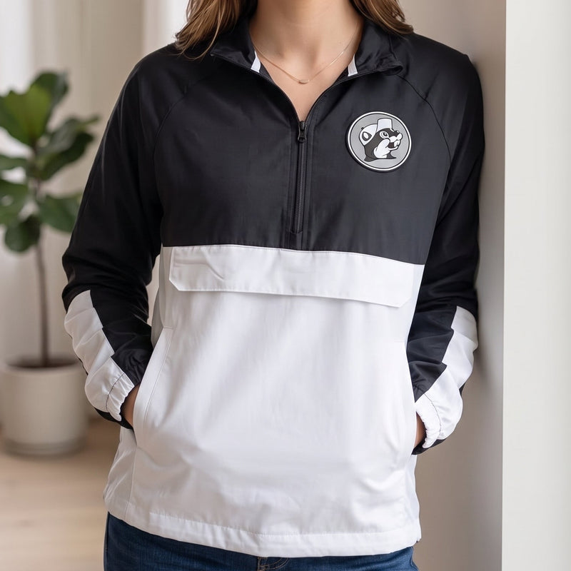 Buc-ee's Monochrome Windbreaker