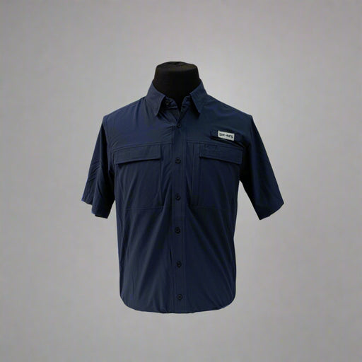 Buc-ee's Navy Fishing Performance Shirt