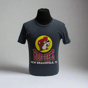 Buc-ee's Navy Location Shirt: New Braunfels, TX