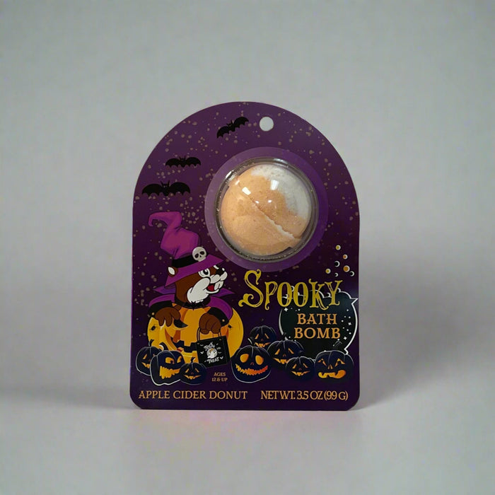 Buc-ee's Orange Bath Bomb has an apple cider scent to it. 