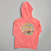 Buc-ee's Performance Coral Hoodie Shirt