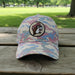 Pink camouflage Buc-ee’s baseball cap with the embroidered Buc-ee’s beaver logo on the front.