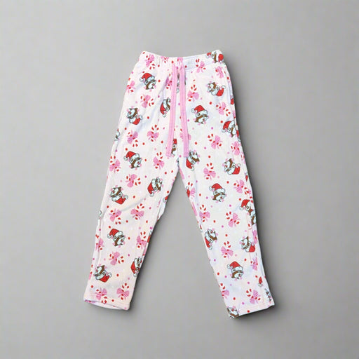 Buc-ee's Pink Cozy Sherpa Christmas Pants
