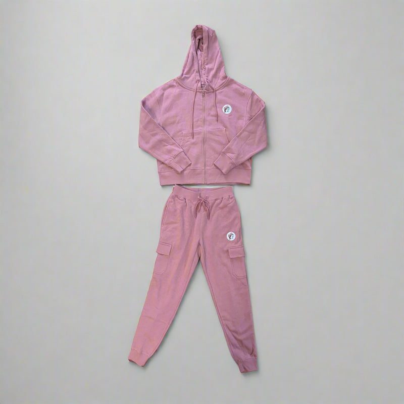 Buc-ee's Pink Fleece Sweater Set